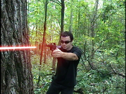 Cyborg Eddie Shoots to Kill. Copyright 2009 David A. Hamilton