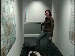 Mallory and shot guard. Copyright 2007. David A. Hamilton