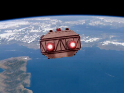 Nellybelle Approaches Planet. Copyright 2009 David A. Hamilton