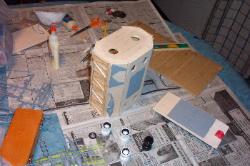 Nellybelle under construction. Copyright 2007 David A. Hamilton