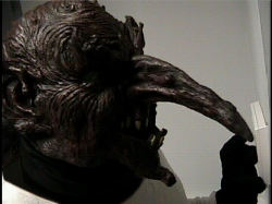 Alien guard checks in. Copyright 2007 David A. Hamilton